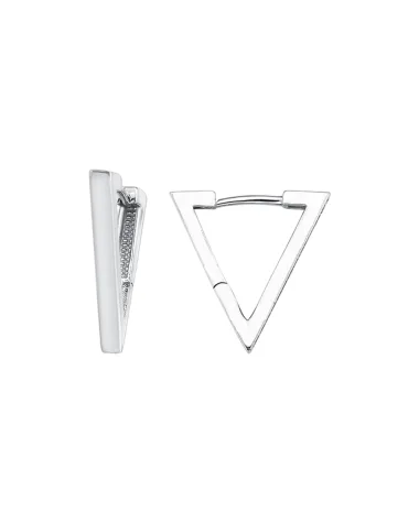 9CT W/G TRIANGLE HUG 2mm/10mm